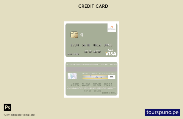 listo para imprimir plantilla de tarjeta de débito visa Stater Banka AD Kumanovo